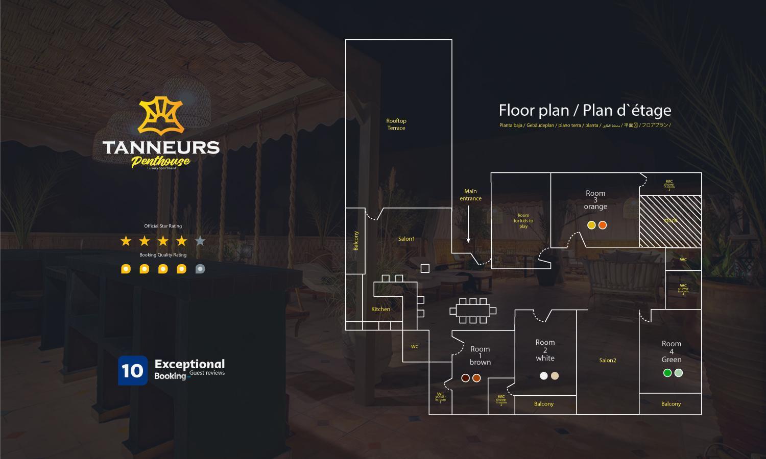 Apartamento Les Tanneurs Penthouse Marrakech Marrakesh Exterior foto